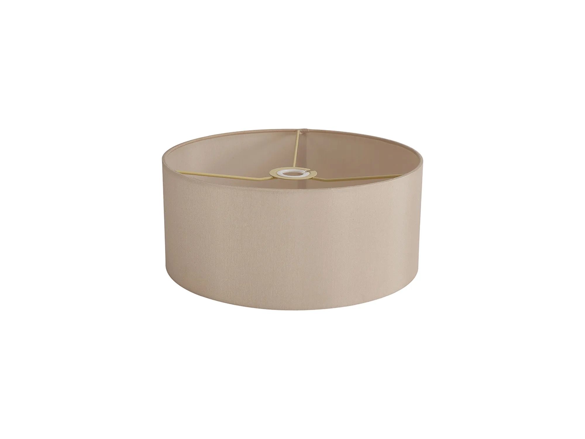 D0855  Serena 35cm Faux Silk Fabric Shade Nude Beige, Moonlight
